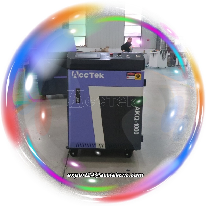 Portable Laser Rust Removal - Powerful 1000w Pulsed Laser Cleaning Machine