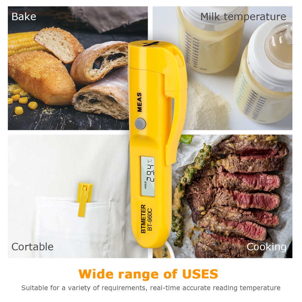Industrial Laser Types - BTMETER Digital Infrared Thermometer Pen Type