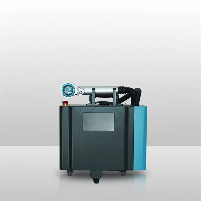 Portable Laser Rust Removal - DRAW-BAR-TYPE MOPA Pulse Laser Metal Rust