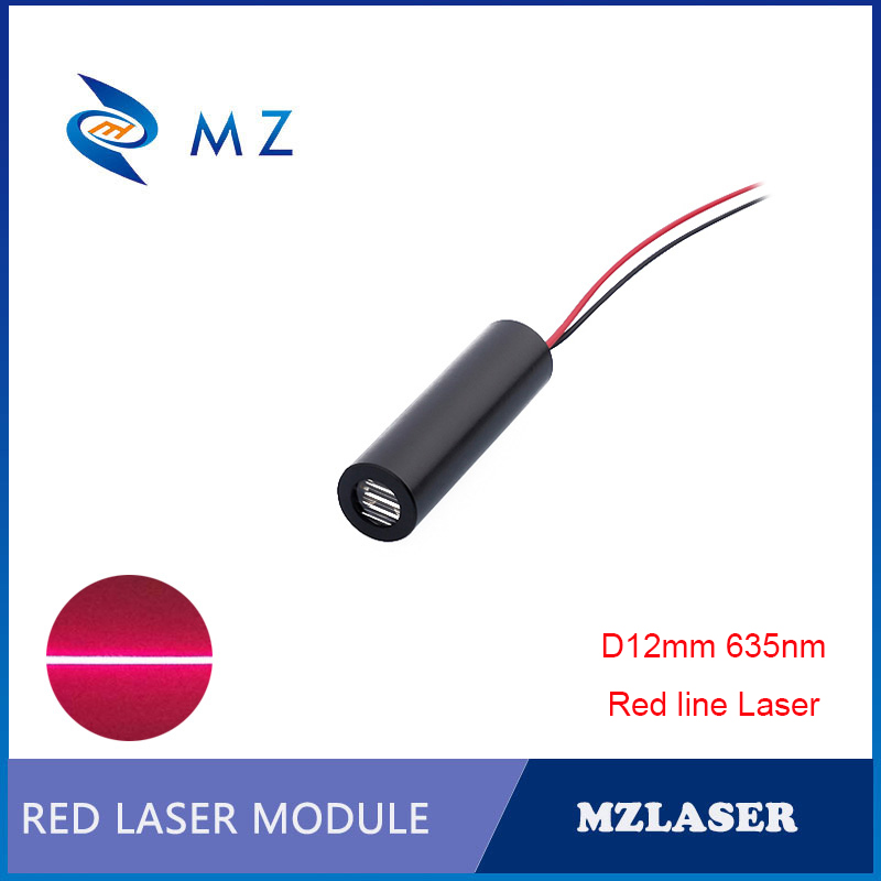 Industrial Laser Types - Compact Mini D12mm 635nm 30mw Red