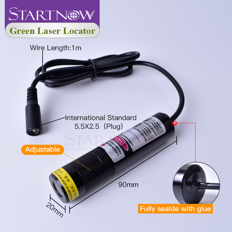 Xanh Định Vị 520nm 50 MW Xanh  - đánh giá và giá Industrial Green Laser Pointer