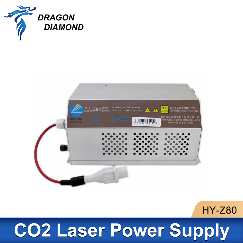 Dragon Diamond HY-Z80 Co2 Lase - đánh giá và giá Laser Power Supply 60W