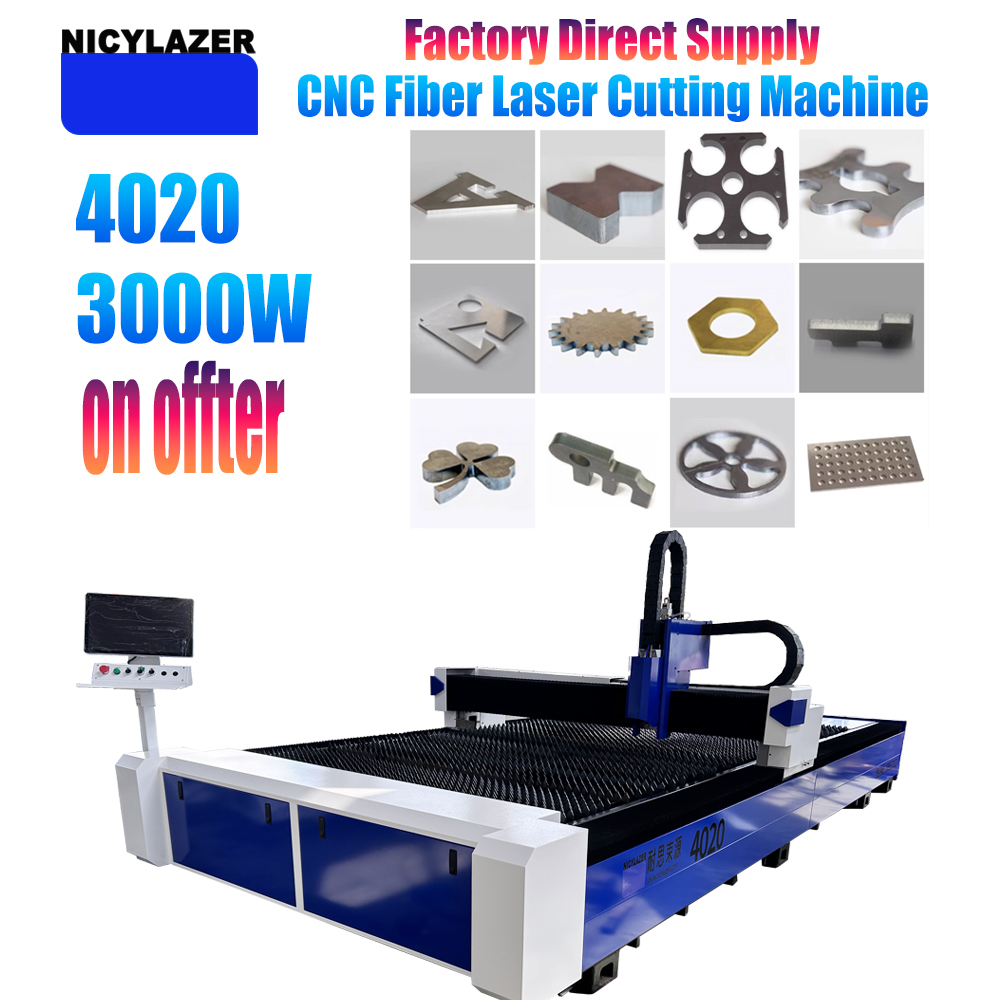 NICYLAZER CNC 3000W 4020 Fiber - đánh giá và giá Industrial Laser Cutters