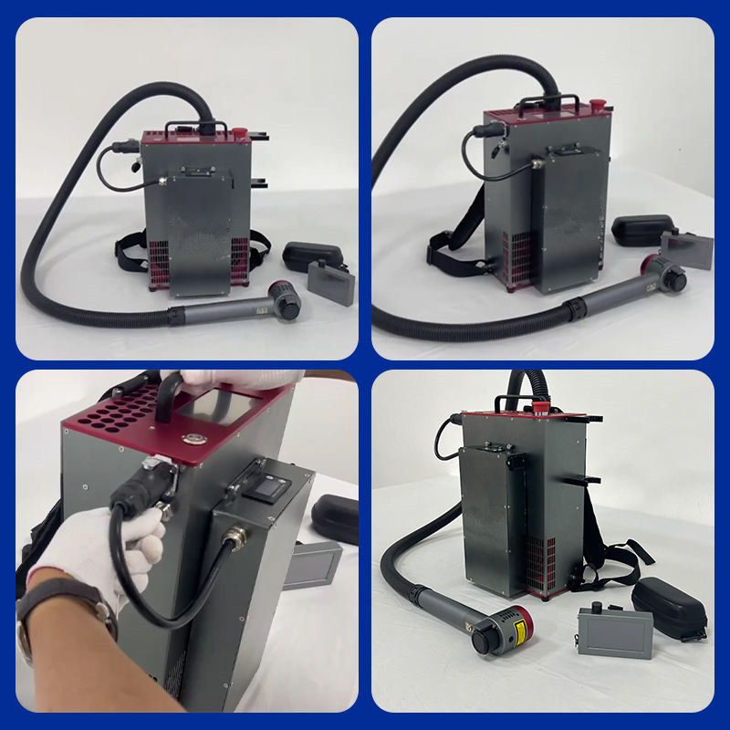 Backpack Portable Type Handhel - đánh giá và giá Industrial Laser Rust Removal Machine Price
