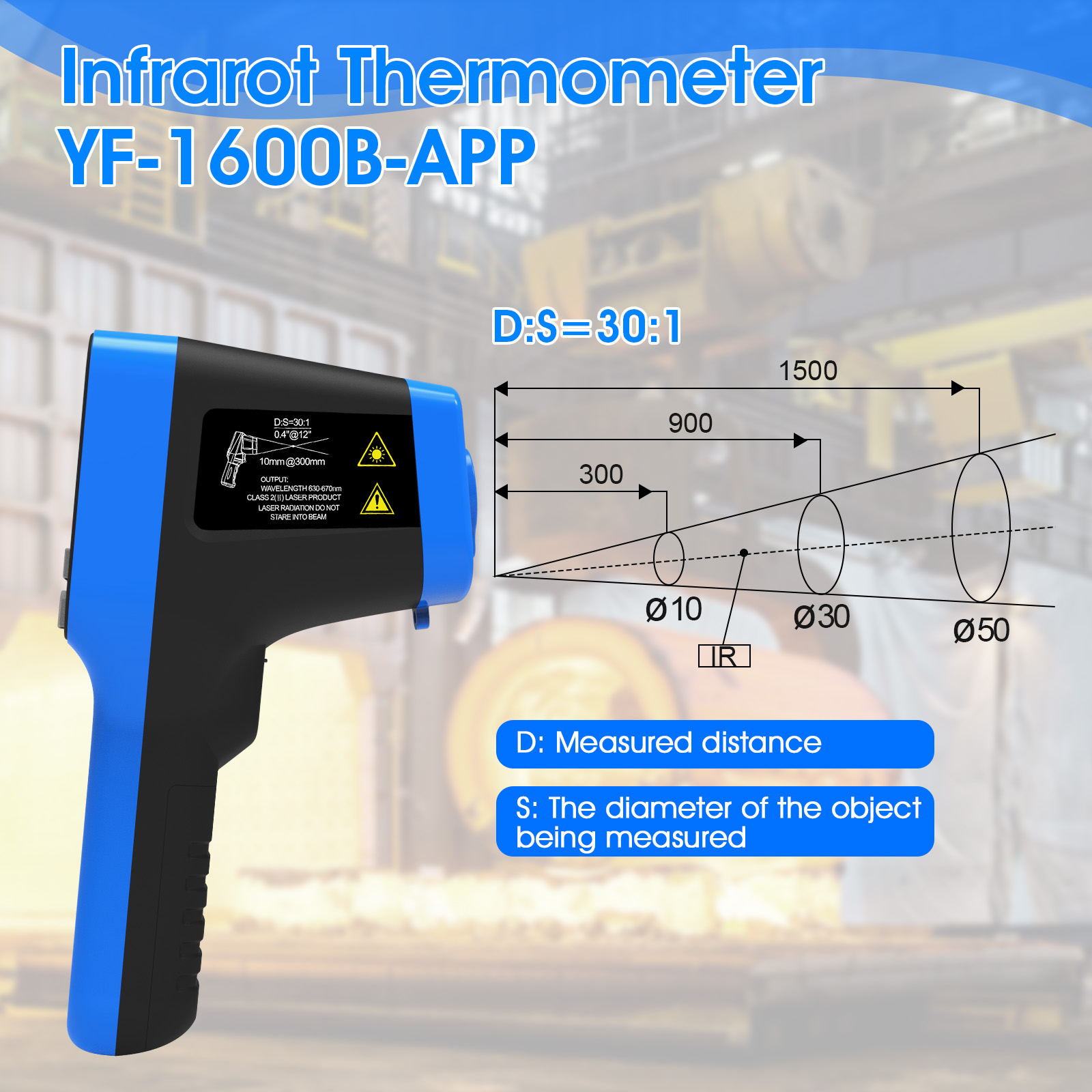 Industrial Thermometer Gun -50 - đánh giá và giá Industrial Laser Types