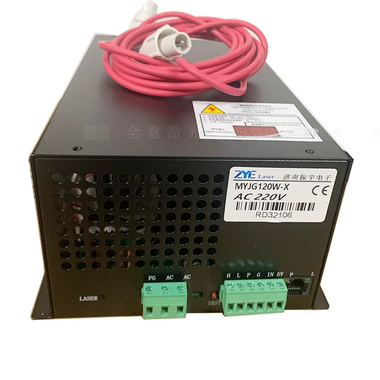 CO2 60W 80W 100W cutting machi - đánh giá và giá Laser Power Supply 60W