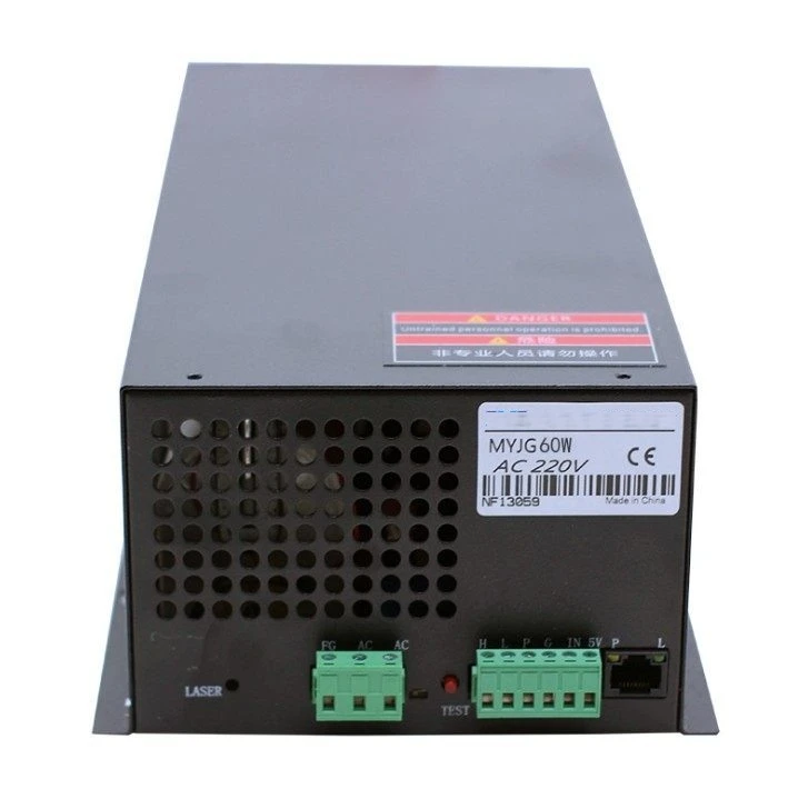 CO2 60W 80W 100W cutting machi - đánh giá và giá Laser Power Supply 60W