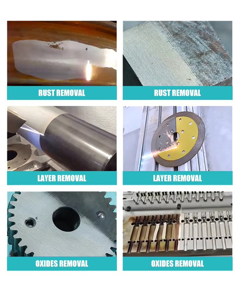 DRAW-BAR-TYPE MOPA Pulse Laser - đánh giá và giá Portable Laser Rust Removal