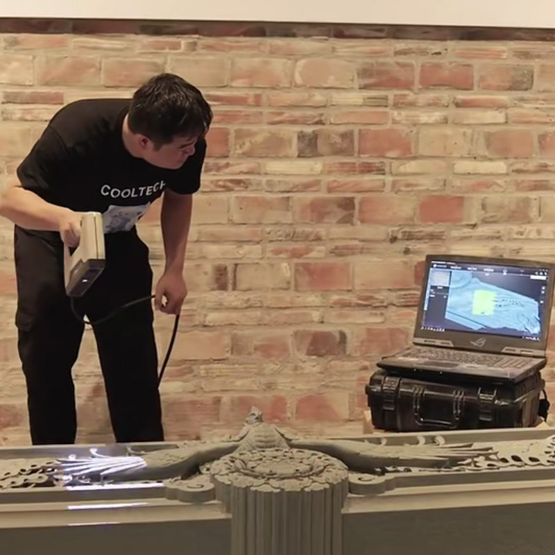 HUALONG Machinery Handheld Por - đánh giá và giá Industrial Laser Scanner