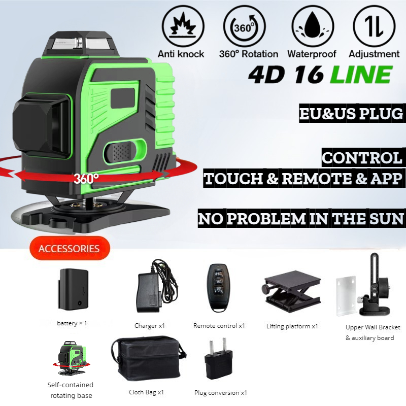 Tripod/Nivel A Laser 16 Lines  - đánh giá và giá Industrial Laser Measurement