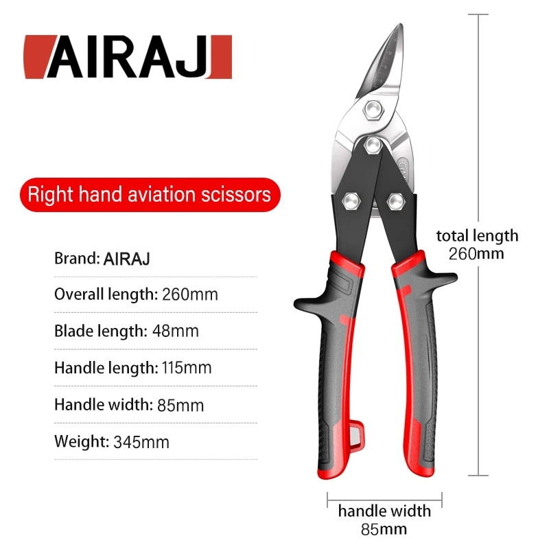 AIRAJ  Aviation Scissor Tin Sn - đánh giá và giá Industrial Laser Cutters
