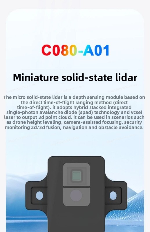 C080-A01 Solid State LiDAR Min - đánh giá và giá Industrial Laser Scanner