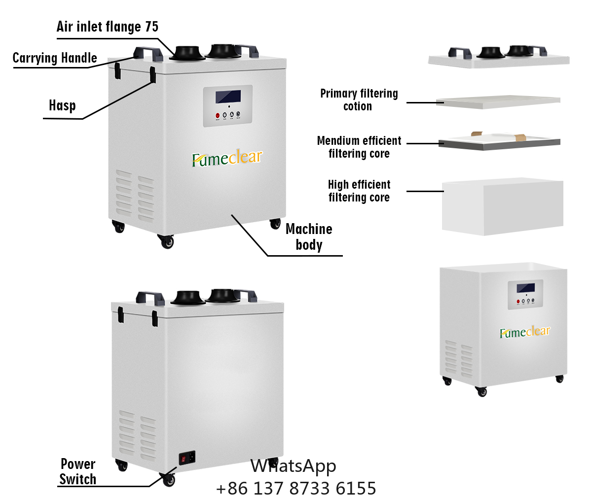 CE Approved Portable Fume Extr - đánh giá và giá Industrial Laser Cutters