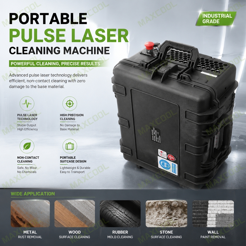 Mini Portable Pulse Laser Rust - đánh giá và giá Portable Laser Rust Removal